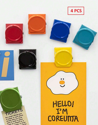 4pcs strong colorful magnetic - colorful,