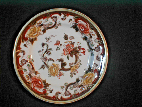Masons ironstone brown velvet - brown,