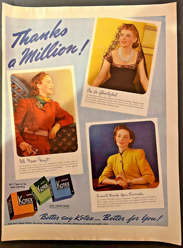 Vtg 1930s kotex - vtg,