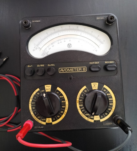 Avometer model 5 in - model, 8