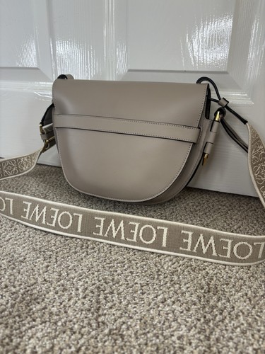 Loewe small gate bag beige - loewe,