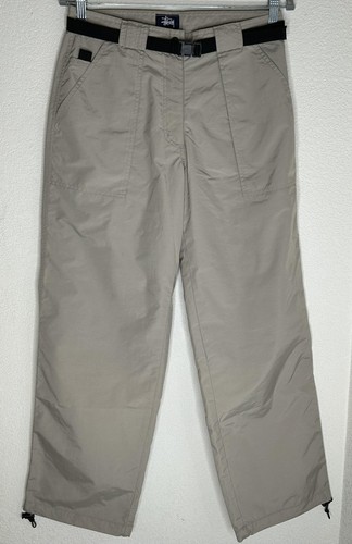 Stussy pants mens medium beige - stussy,