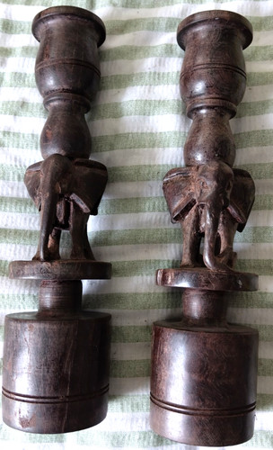 Vintage african carved dark - african,