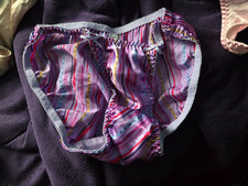 Delicates satin string bikini