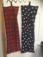 Large Fleece bridle bag , zip up bridle bag 40" long by 12" 