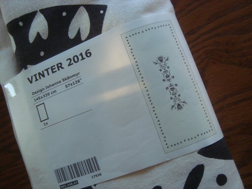 Ikea vinter tablecloth white - vinter,