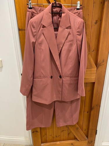 Ladies pink suit size uk - suit, 12