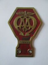  AA Badge. AA commercial badge type 2 1913-30. RAC badge. 