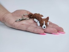 3D Printed Basenji Dog Flexi