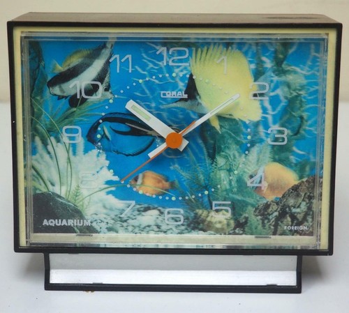 Vintage bedside alarm clock - vintage,