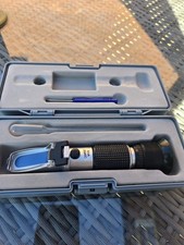 Portable ATC Refractometer Freezing Point Meter For Glycol Antifreeze Coolant