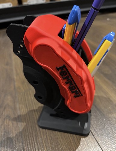 Ferrari brake caliper - brake, pen
