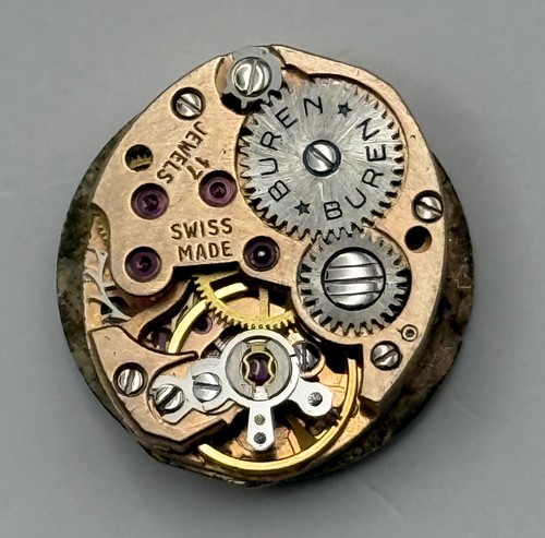 Buren watch movement swiss - buren,