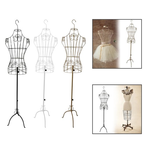 Wire clothes rack mannequin - rack,,