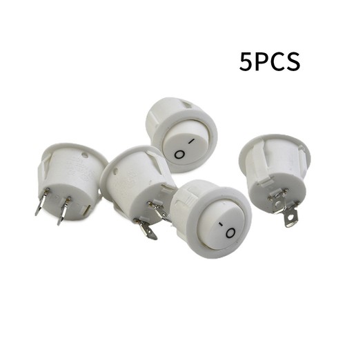 12v mini round white - 12v,