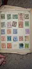 Lincoln Stamp Album Full Off