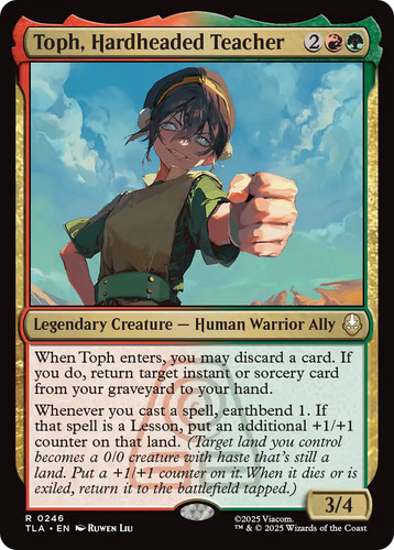 Mtg toph hardheaded teacher - mtg,