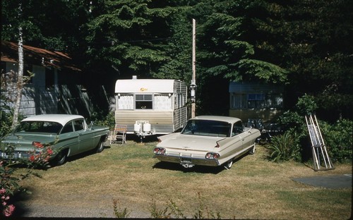 Sl37 slide 1960 campground - slide, 1960's