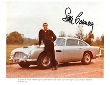 SEAN CONNERY JAMES BOND Dr No Goldfinger 007 SIGNED PHOTOGRAPH 10x8 WITH COA