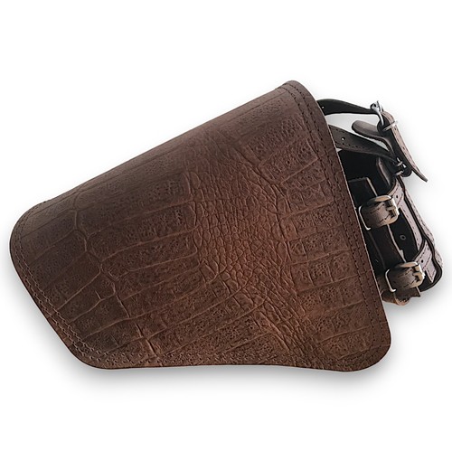 Real leather saddlebag - real,