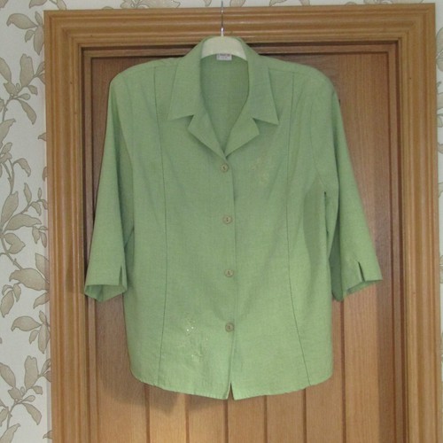 Oscar green tunic blouse - oscar, b