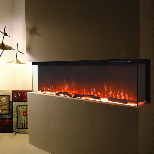 Electric fireplace panoramic - fireplace,