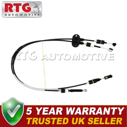Gear selector cables set - selector,