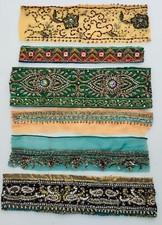 6 Sari/Saree Edging 10' Strips