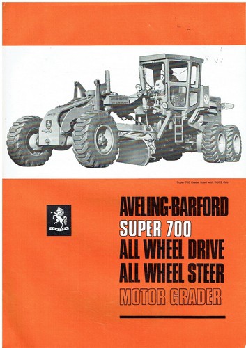 Aveling barford super 700 - barford,