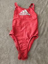 GIRLS PINK ADIDAS LEOTARD - AGES 11 - 12 YEARS