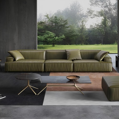 Leather sofa seater xxl - 6,