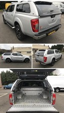 NISSAN NAVARA NP300 TRUCKMAN CANOPY TOP BACK SILVER  D23