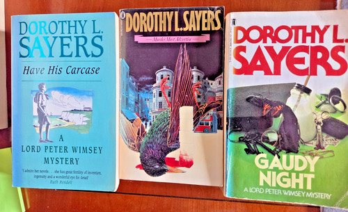 Dorothy sayers 3 vintage - l.,