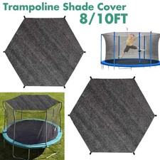 8/10FT Outdoor Trampoline Shade Protection Cover Trampoline Sunshade Tent Cover