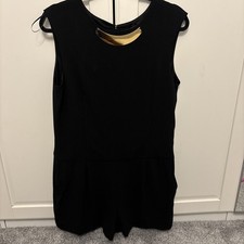 Zara Black Play Suit Size L