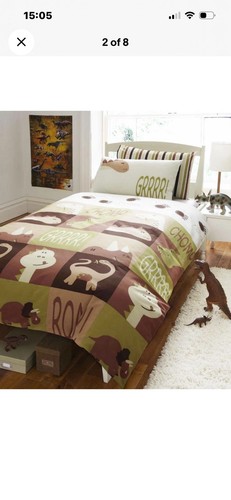 Dinosaur single duvet set - ,
