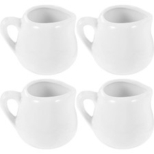  4 Pcs Milk Jug with Handle