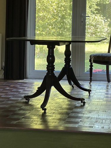 Antique dining table regency - dining,