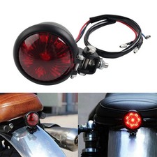 Motorcycle LED Rear Stop Brake Tail Light Lamp FIT Cafe Racer Bobber Chopper