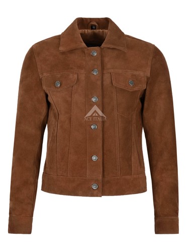 Women trucker real leather - women's,
