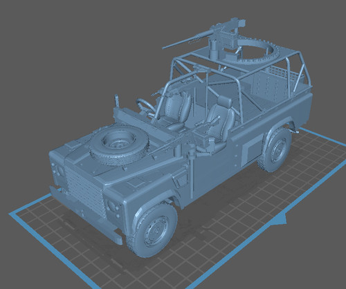 British army land - british, rover