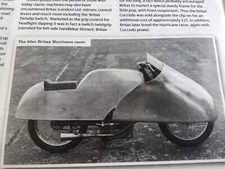 BRITAX 50cc HURRICANE DI BLASI CYCLE MOTORS MOTORCYCLE ARTICLE.