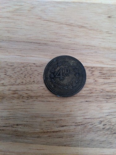 British maundy fourpence - maundy, 4d