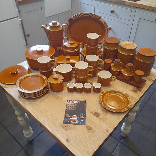 Hornsea saffron pottery - hornsea,
