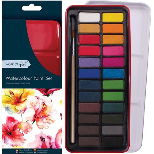 Watercolor paint palette - palette, &