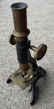 Dolland Of London Marked Antique Brass Microscope c1900