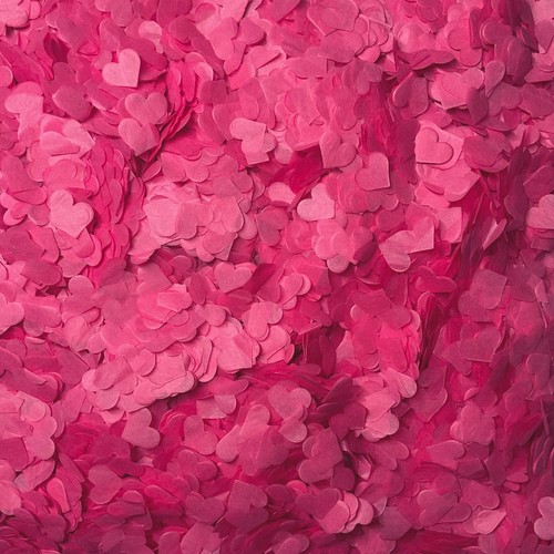 Biodegradable heart confetti - biodegradable,