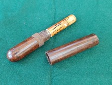 HAX Iodine & Styptic pencil 1930's British WW2 Bakelite Shaving Patent 1933