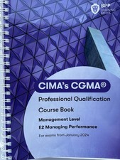BPP CIMA E2 Course Book