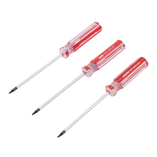 3pcs red security torx - 3pcs,